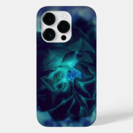 diepblauwe bloem Case-Mate iPhone 14 pro hoesje