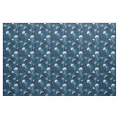 diepblauwe kwallenstof stof (Fat Quarter)