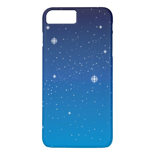 Diepblauwe sterrenhemel Case-Mate iPhone case (Achterkant)