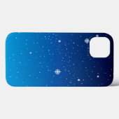 Diepblauwe sterrenhemel Case-Mate iPhone case (Achterkant (horizontaal))