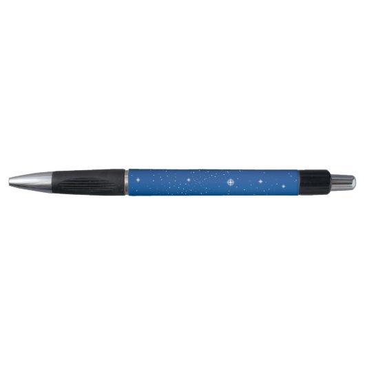 Diepblauwe sterrenhemel pen (Voorkant)