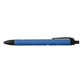 Diepblauwe sterrenhemel zwarte inkt pen (Bovenkant)