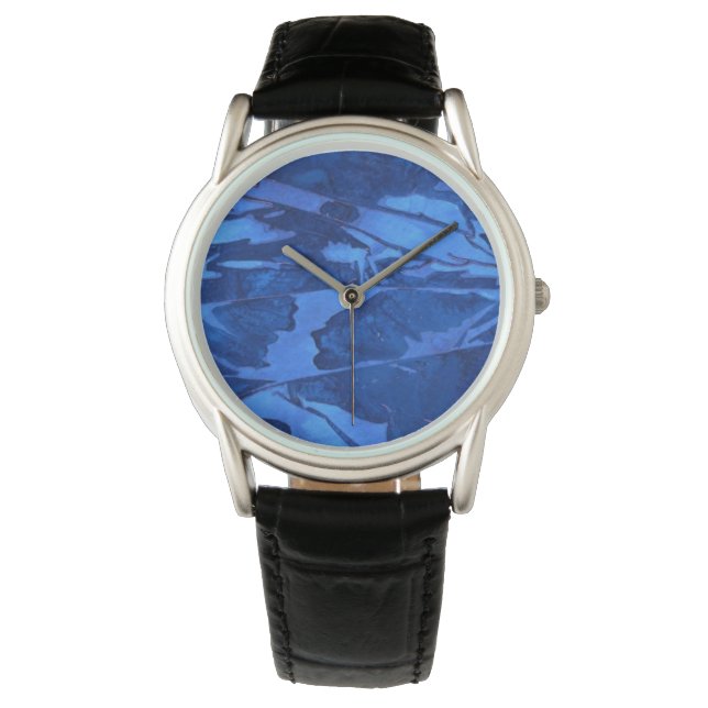 Diepblauwe wateren, onderzeese loopgraven horloge (Voorkant)