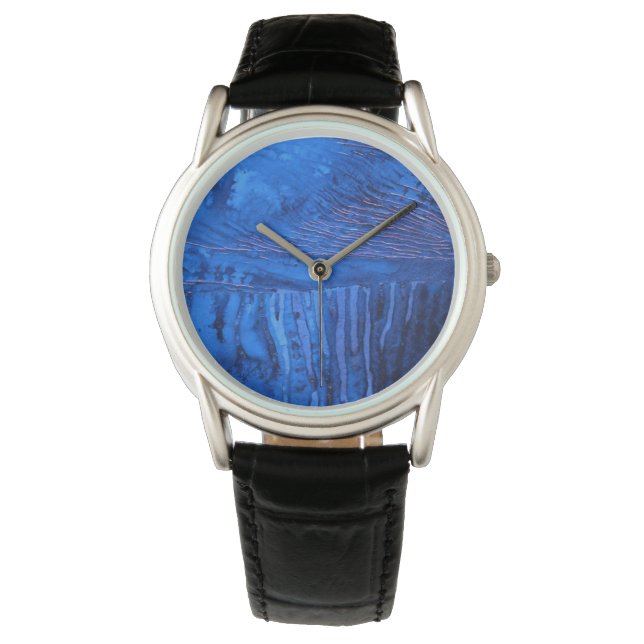 Diepblauwe wateren, onderzeese loopgraven horloge (Voorkant)