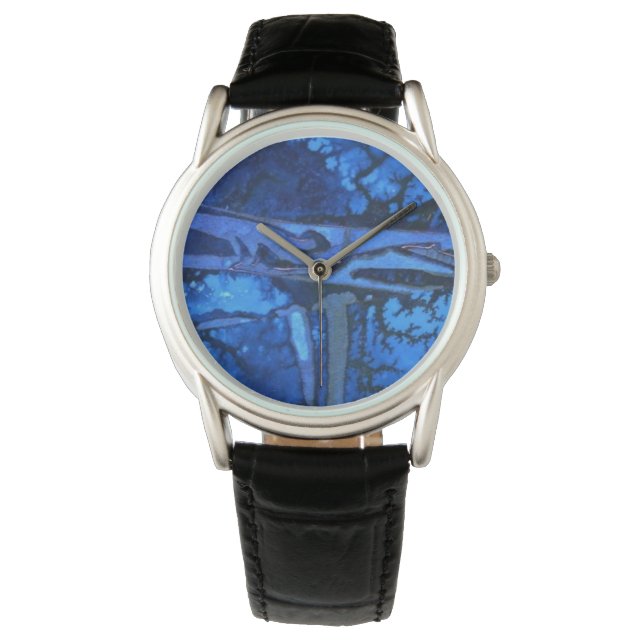 Diepblauwe wateren, onderzeese loopgraven horloge (Voorkant)