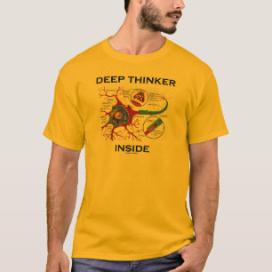 Diepduinker binnenin (Neuron Synapse) T-shirt
