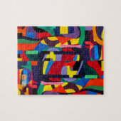 Diepe abstracte kunst van Alicia McDaniel Fine Art Legpuzzel (Horizontaal)