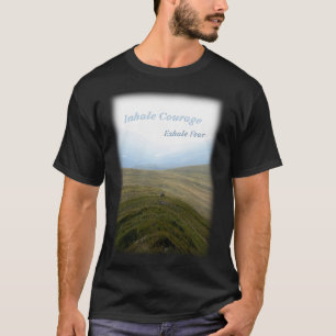 Diepe ademhalingen in de hooglanden t-shirt