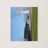 Diepe Blauwe Geiser en Bizon bij Yellowstone Legpuzzel (Verticaal)