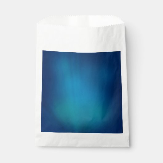 Diepe Blauwe Onderwater Gloed Bedankzakje (Voorkant)