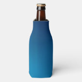 Diepe Blauwe Onderwater Gloed Flesjeskoeler (Fles Voorkant)