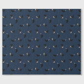 Diepe blauwe Zee met onderwater Ray Vis Cadeaupapier (Vlak)