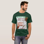 Diepe bos aangepaste baby shower viering t-shirt (Voorkant volledig)