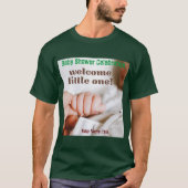 Diepe bos aangepaste baby shower viering t-shirt (Voorkant)