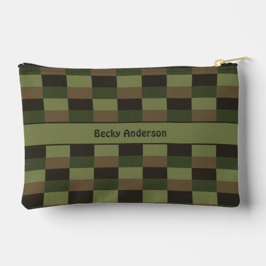 Diepe bos kleurcombinatie etui (Achterkant)