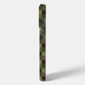 Diepe bos kleurcombinatie met geel Case-Mate iPhone case (Achterkant / Links)