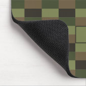 Diepe bos kleurcombinatie muismat (Hoek)