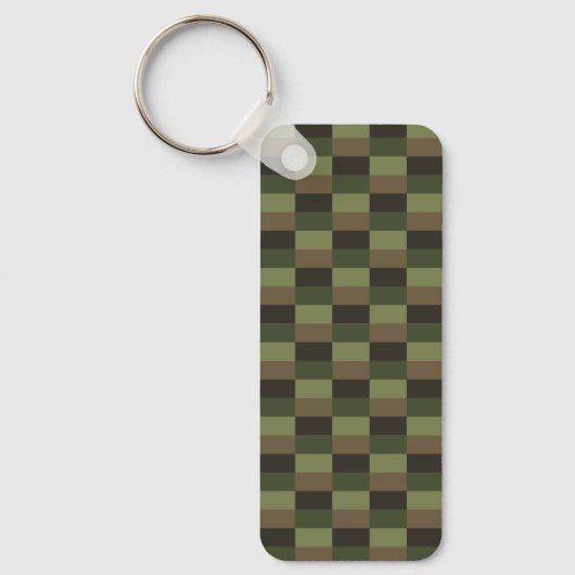 Diepe bos kleurcombinatie sleutelhanger (Voorkant)