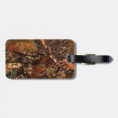 Diepe Bossen Camouflage Houd kalm met Jouw tekst Bagagelabel (Achterkant horizontaal)
