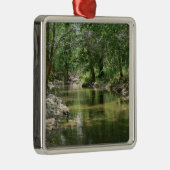 Diepe Bossen Creek Metalen Ornament (Rechts)