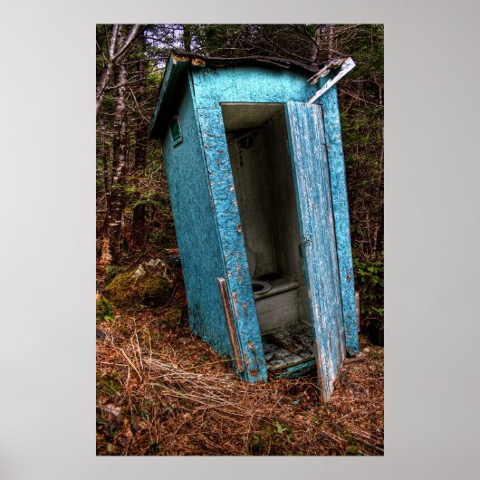 Diepe Bossen Pitstop Poster (Voorkant)