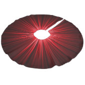 Diepe Bourgogne Wine Rood kerstboomrok Imitatie Linnen Kerstboom Kleed (Gekanteld)