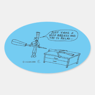 Diepe Breate Oval Sticker