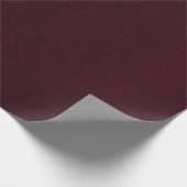 Diepe Burgundypruim Cadeaupapier (Hoek)