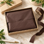 Diepe Chocolade Luxe Tissuepapier