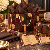 Diepe Chocolade Luxe Tissuepapier