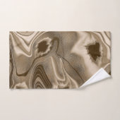 DIEPE CHOCOLADE STRALENDE ELEGANTIE BADHANDDOEK SE BAD HANDDOEK (Handdoek)