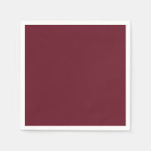 Diepe Cranberry Servetten (Voorkant)