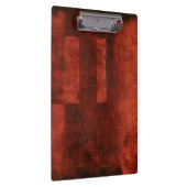 Diepe Crimson Schilderen met geometrische vormen Klembord (Rechts)