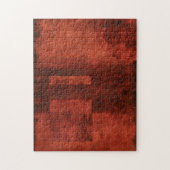 Diepe Crimson Schilderen met geometrische vormen Legpuzzel (Verticaal)