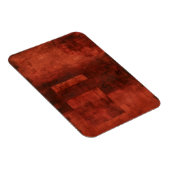 Diepe Crimson Schilderen met geometrische vormen Magneet (Rechterzijde)