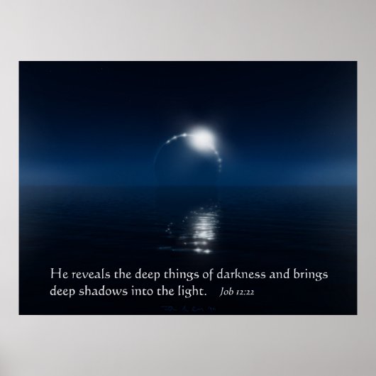 Diepe dingen van Darkness Poster (Voorkant)