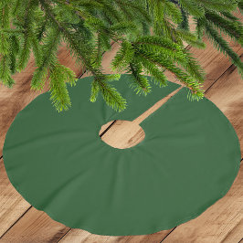 Diepe Elegante Kerst Groene Polyester Boomrok Kerstboom Rok