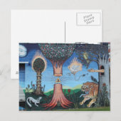 Diepe Ellum Graffiti kunstwerk # 24 Briefkaart (Voorkant / Achterkant)