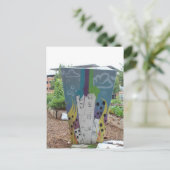 Diepe Ellum Graffiti kunstwerk # 52 Briefkaart (Staand voorkant)