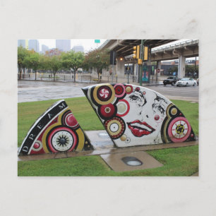 Diepe Ellum Graffiti kunstwerk # 55 Briefkaart