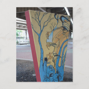 Diepe Ellum Graffiti kunstwerk # 81 Briefkaart