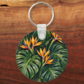 Diepe Exotische Jungle Sleutelhanger (Achterkant)
