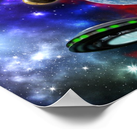 Diepe exploratie (10x8) poster (Hoek)