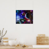 Diepe exploratie (20x16) poster (Keuken)