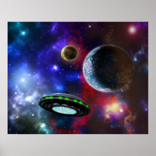 Diepe exploratie (20x16) poster