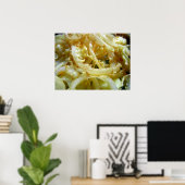 Diepe gefrituurde uien poster (Thuiskantoor)