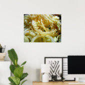 Diepe gefrituurde uien poster (Thuiskantoor)
