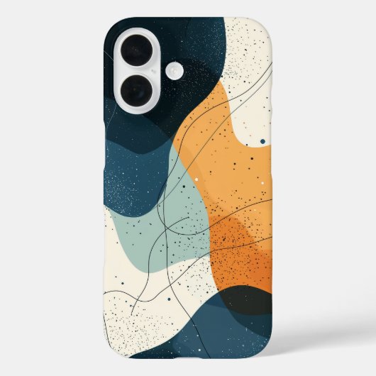 diepe getijdenlagen Case-Mate iPhone case (Achterkant)