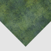 Diepe groene bijtende textuur tissuepapier (Detail)