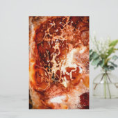 Diepe herfst in steen gebeiteld briefpapier (Staand voorkant)
